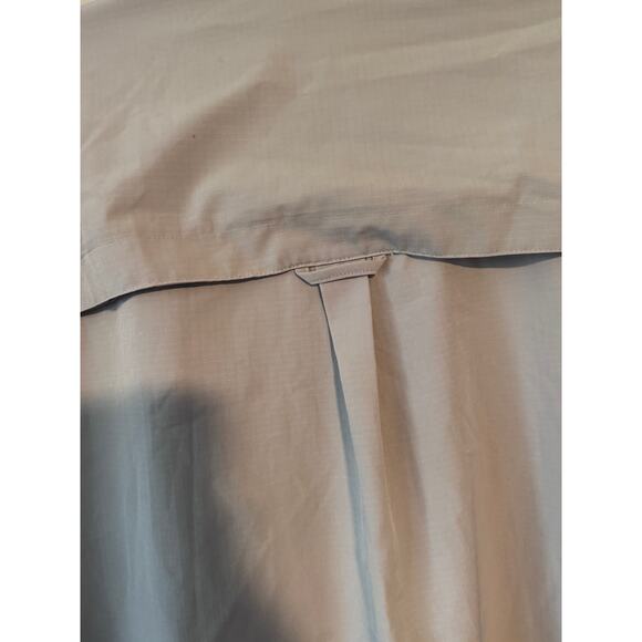 Men's Small Nylon Spandex Outdoor Shirt UPF 40+ Long Sleeve Gray - Picture 8 of 10